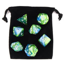 7 Pcs Polyhedral Dice Set Multisided Dices Set Role Playing Games Gadget