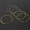 Set of 6 Copper Guitar Strings For Acoustic Guitar