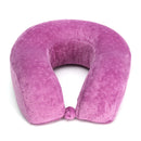 Memory Foam Rebound Travel Pillow U-shape Neck Headrest Soft Car Flight
