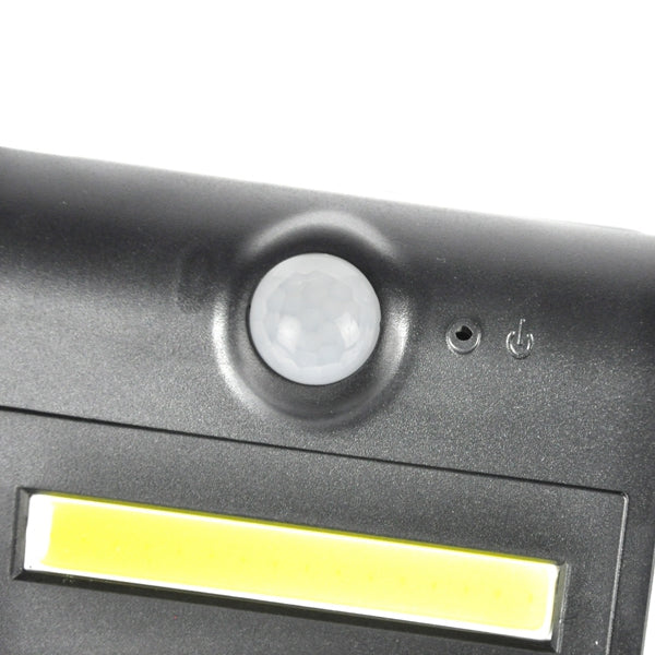 Solar Power PIR Motion Sensor COB LED Light Outdoor Garden IP65 Security Wall Light
