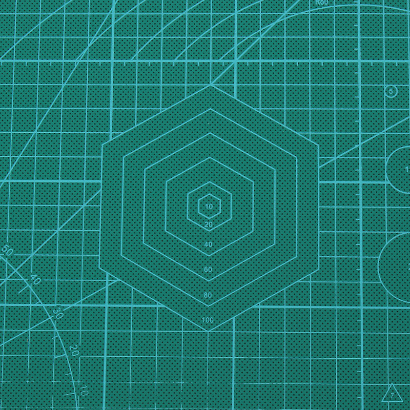 A2 PVC Double Printed Self Healing Cutting Mat Craft Quilting Scrapbooking Board