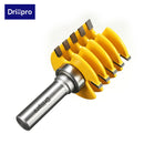Drillpro RB23 1/2 Inch Shank Box Joint Router Bit Woodworking Chisel Cutter