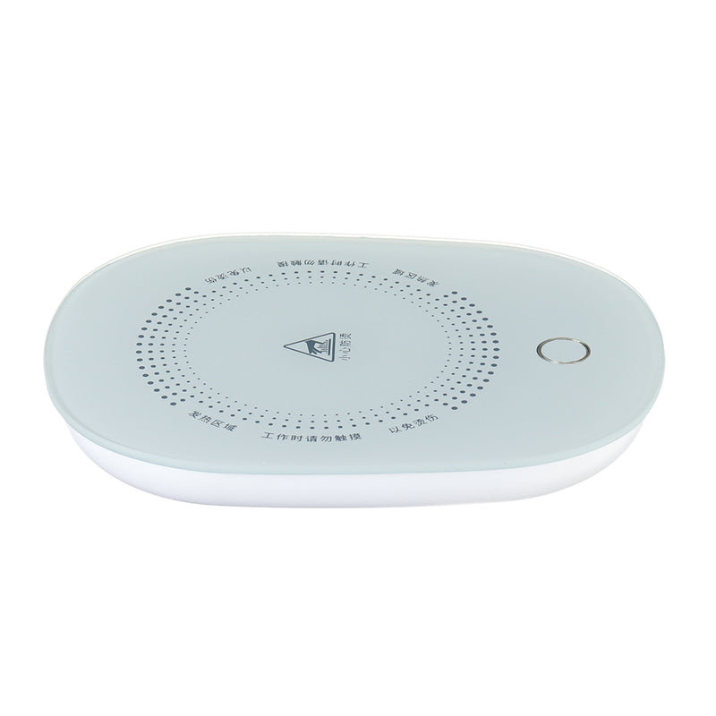 220V 55C Electric Heating Thermostat Cup Warmer Pad Automatic Waterproof Coffee Mug Heating Mat Hot Coffee Plate Accessories for Tea Cocoa Milk Drinks