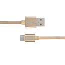 FONENG 1M Alloy Nylon Braid Micro USB Fast Charging Cable Date for Tablet Cell Phone