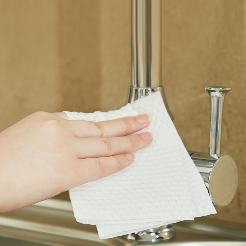 UJ 6 Packs Original Pulp Square Tissue Bathroom Tissue Extractable Facial Makeup Cleansing Absorbent Towel from Xiaomi Youpin