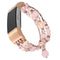 Womens Beaded Elastic Stretch Wristwatch Band Strap Bracelet for Fitbit Charge 2