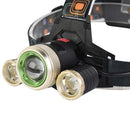 XANES 740 1200 Lumens T6+XPE LED Bicycle Headlight Mechanical Zoom Outdoor Sports HeadLamp 4 Modes