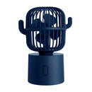 Mini USB Desktop Table Fan 3 Modes Cooling 80 Rotation Oscillating Fan