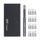 Minleaf ML-8170 21 In 1 Slide Open Hand Precision Screwdriver Set Mini Protable Phone Laptop Smartphone Screw Driver Repair Tool W/ 20 Bits