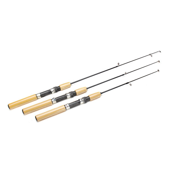 55/65/75CM Mini Ice Fishing Spinning Pole Rod Pole Telescoping Rod