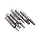Drillpro 10pcs 4mm CR-V Screwdriver Bit Set Slotted Torx Batch Head Bit Mobile Phone Repair Tools Kit
