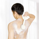 Qualitell Double-Sided Bath Brush Skin-Friendly Soft Bristles Exfoliation Wooden Body Shower Cleaning Brush From Xiaomi Youpin