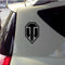11x14cm Tank Sign Reflective Car Stickers Auto Truck Vehicle Motorcycle Decal