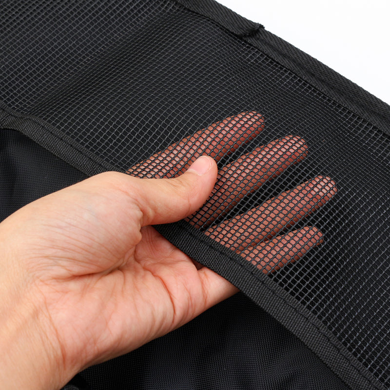 64 x 46cm Car Seat Back Storage Bag Organizer with Touch Screen Tablet Holder Box