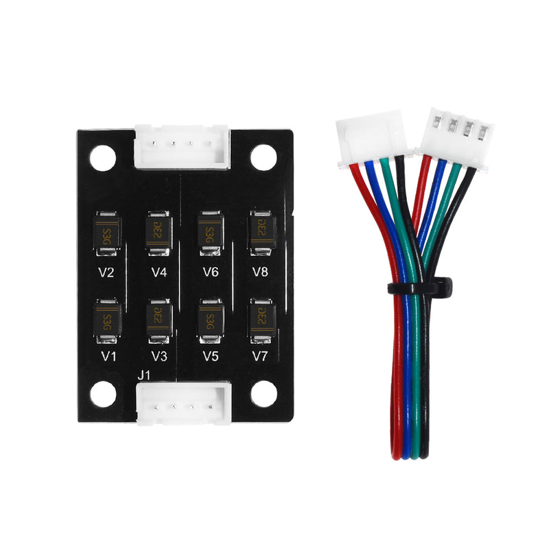 TWO TREES 4Pcs NEMA17 Stepper Motor TL-Smoothers with Cables + 4*Stepper Motor Vibration Damper +4*Heatsink Kit for 3D Printer Part
