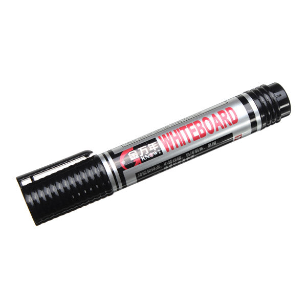 Genvana 3.5mm Marker Pen for White Board Add Ink Recycle Black Red Blue