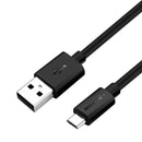 3 x BlitzWolf BW-CB7 2.4A 3ft/0.9m Micro USB Charging Data Cable With Magic Tape Strap