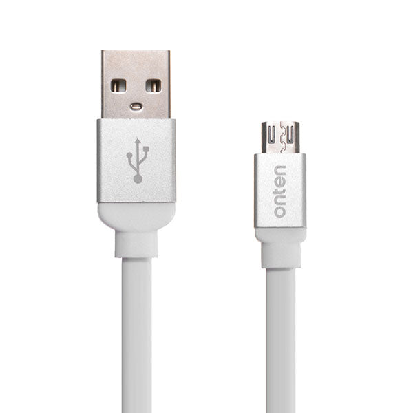 Onten OTN 7287 Lightning to Micro USB flat cable for Android devices Aluminum Alloy Shell