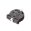 CR1220 Battery Holder Patch Button Battery Cell Sockets Case Black Plastic Housing