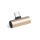 Bakeey 2 in 1 Type C Converter to 3.5mm Aux Jack Fast Charging Extension Adapter For Huawei P30 Pro Mate 30 5G Xiaomi 9 Pro Redmi K20 Pro K30