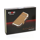 KEMEI Mini Portable Electric Beard Hair Razor Men Shaver USB Rechargeable W/ Mirror