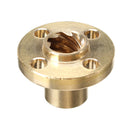 10Pcs 4mm T8 Copper Screw Nut For 3D Printer Stepper Motor Lead Screw 8mm Thread