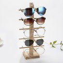 Solid Wood Glasses Show Frame Glasses Store Receives Rack Display Decoration Projects Sunglasses Support Glasses Rack Jewelry Display Stand