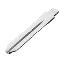 24Pcs Metal Blank Uncut Flip Remote Key Blade Lock Picks Tools