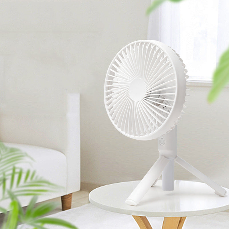 Handheld Fan Mini Portable USB Rechargeable 3 Speed Cooling Fan 180 degrees Rotation Summer Desktop Fan