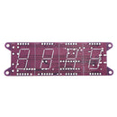 Geekcreit EC1840 DS3231 Red/Green/Blue/White DIY Light Control Broadcasting Time Music Electronic Clock Kit Without Housing
