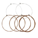 6Pcs IRIN A113 Acoustic Guitar Folk Guitar String Silver Plated 6 Sizes for Beginner