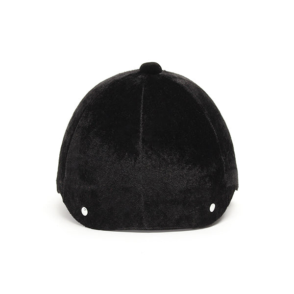 Black Equestrian Knight Helmet Velvet Casque Hat Men Women For Riding Electric Scooter Motorcycle
