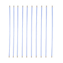 10pcs L58cm D4mm Electrician Puller Wire Fiberglass Cable Wire Duct Rod Threader Pull Kit