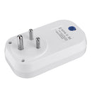 AC110-240V 10A IND Standard Smart Socket Work With Amazon Alexa Voice Control WiFi Smart Socket For  South Africa India