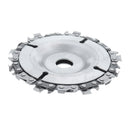 Drillpro 4 Inch Grinder Chain Disc 15 Tooth Wood Carving Disc For 100/115 Angle Grinder