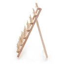 39x18x37cm 63Pcs Smaller Spool Wooden Folding Sewing Rack Free-standing Box