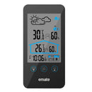 Bakeey Indoor Outdoor LCD Weather Station Temperature Humidity Display Clock For Smart Home