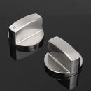 Universal Silver Gas Stove Knobs Cooker Oven Hob Control  Switch