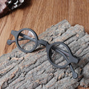 38mm Vintage Small Round Eyeglass Frames Acetate Rx-able Spectacles Glasses Frame