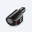 FLOVEME 3.1A Dual USB Fast Charging Digital Display Car Charger Adapter For iPhone X XR XS Max Xiaomi MI9 MI8