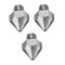 3Pcs 0.2mm Nozzle for 1.75mm Filament 3D Printer Extruder
