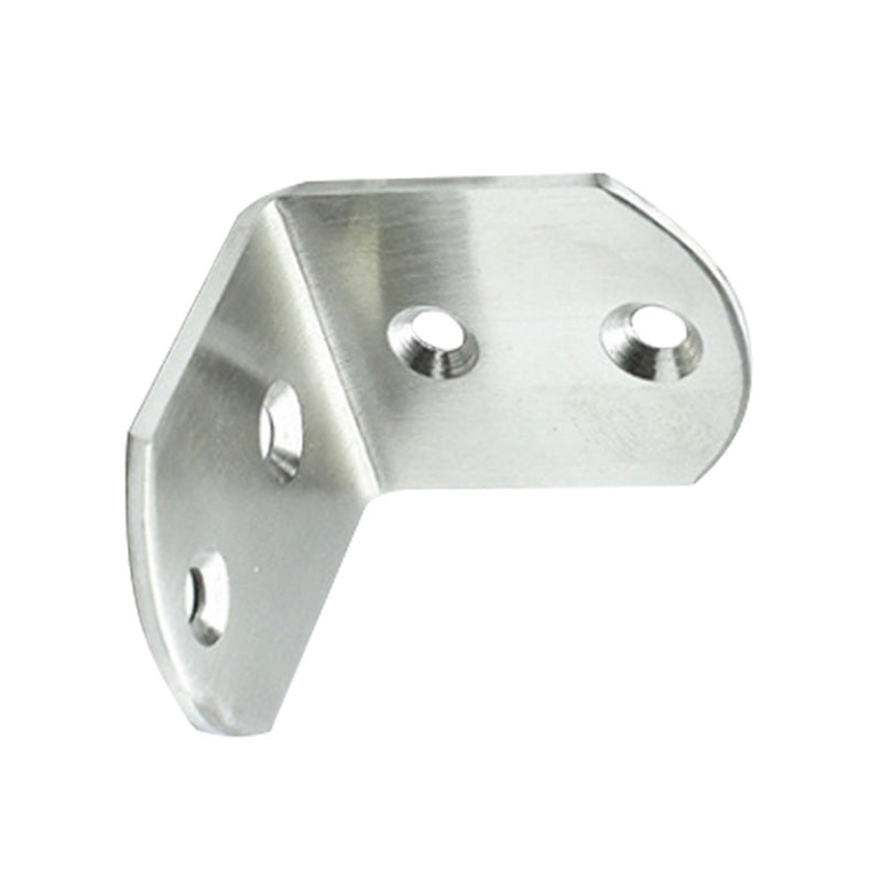 Stainless Steel Furniture Bracket Corner Braces General Purpose Holer with 4 Poles L Shpe Bracket