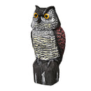 Bird Repeller Garden Cat Scarer Rabbit Pest Control Deterrent Repel Lifelike Owl