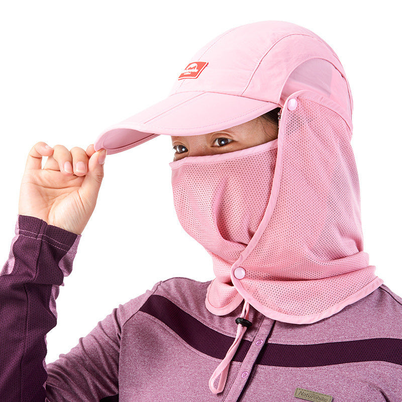 Naturehike Anti UV Cap Outdoor Fishing Face Neck 360 Protection Sunhat Outdoor Camping Hiking Folding Hat