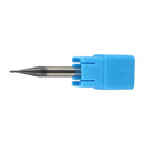 2 Flutes Radius 0.5mm Tungsten Steel Coated Ball Nose End Mill Cutter