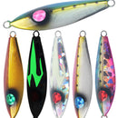 ZANLURE 1PC 9cm 150g Luminous Fishing Hard Iron Bait With Laser Coating Strong Fishing Lure