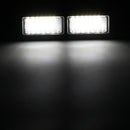 Pair 24-SMD LED License Plate Lights 6000K White For Fiat Marea Alfa 46408006 46786572