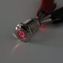 12V Push Switch Self Locking Switch 4 Pin Led Push Button Switch Latching Power Switch Waterproof
