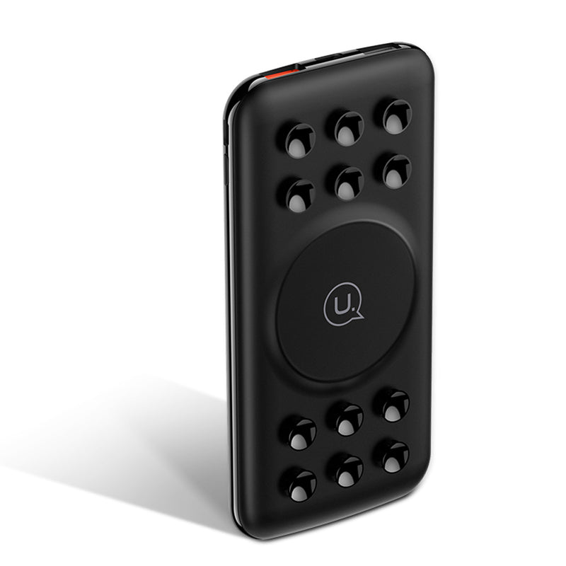 USAMS 10000mAh Fast Charging Back Clip Wireless Charger For iPhone X XS HUAWEI P30 Oneplus 7 XIAOMI MI9 S10 S10+