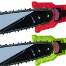 Chainsaw Teeth Sharpener Chainsaw Sharpener Bar-Mount Chain Saw Chain Sharpening Kit Green Red